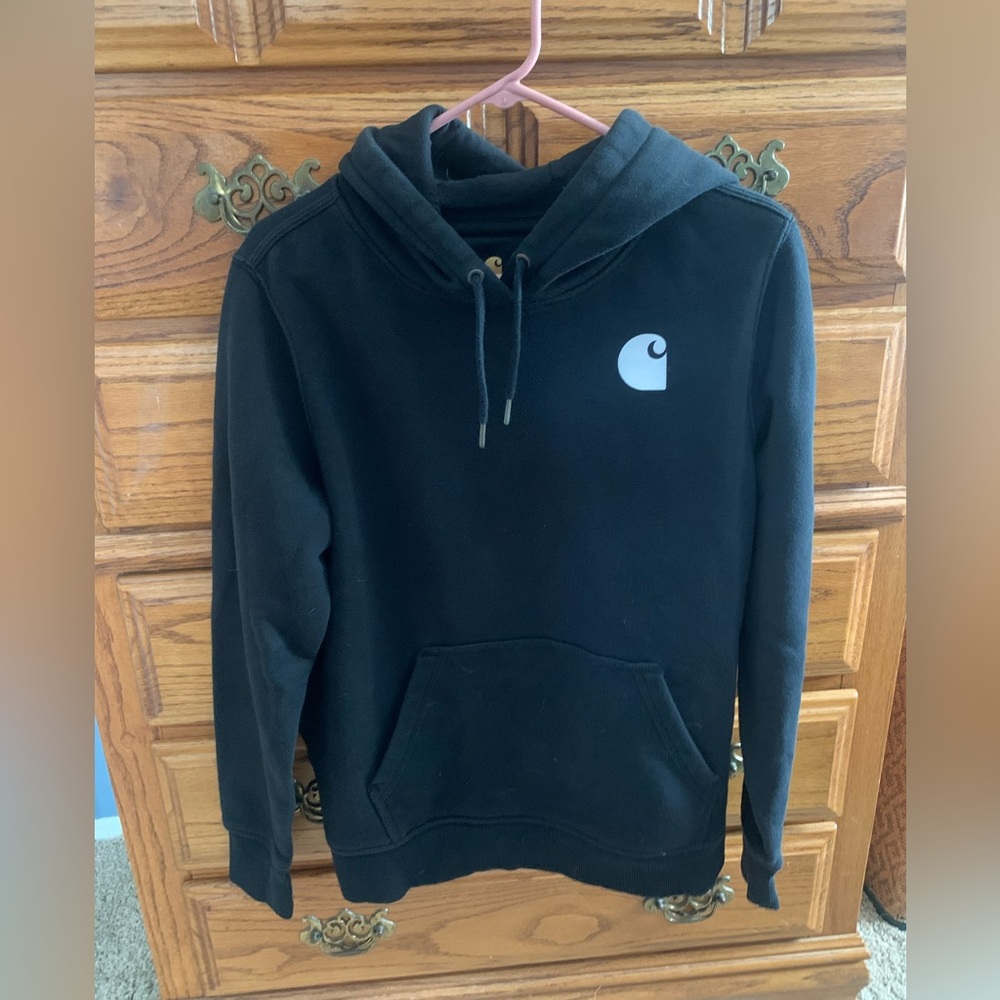 Carhartt Men's Black Pullover Hoodie